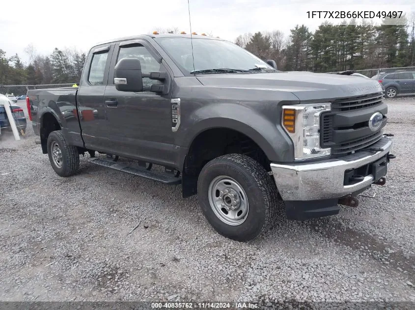 2019 Ford F-250 Xl VIN: 1FT7X2B66KED49497 Lot: 40835762