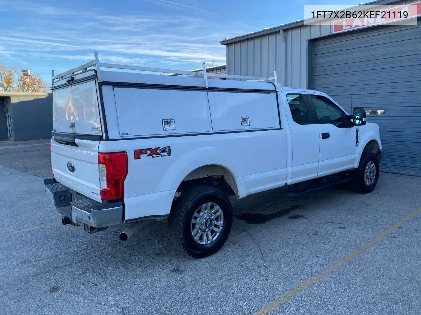 2019 Ford F-250 Xl VIN: 1FT7X2B62KEF21119 Lot: 40866754