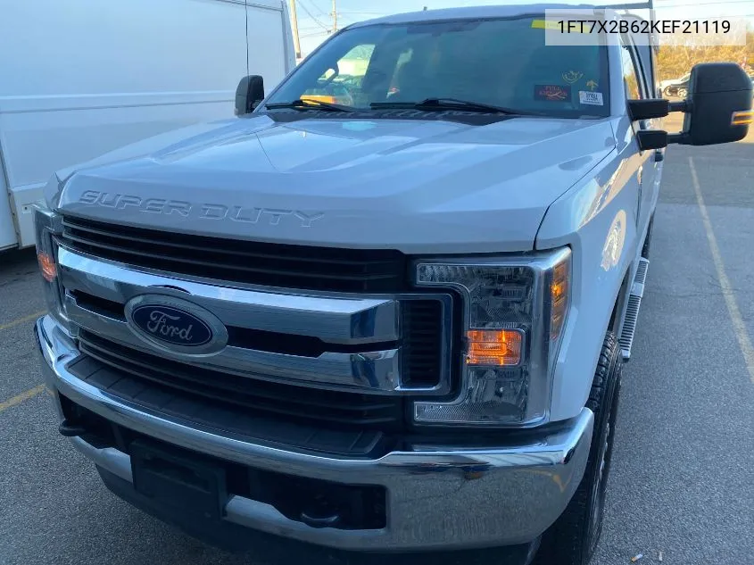 2019 Ford F-250 Xl VIN: 1FT7X2B62KEF21119 Lot: 40866754