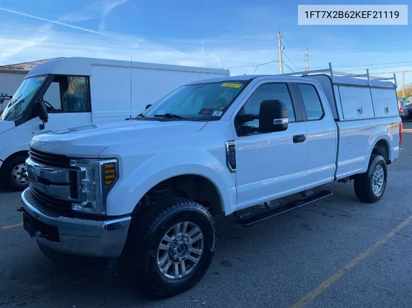 2019 Ford F-250 Xl VIN: 1FT7X2B62KEF21119 Lot: 40866754