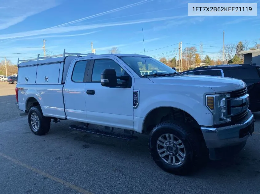 2019 Ford F-250 Xl VIN: 1FT7X2B62KEF21119 Lot: 40866754