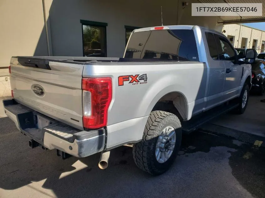 2019 Ford F250 Super Duty VIN: 1FT7X2B69KEE57046 Lot: 40869783