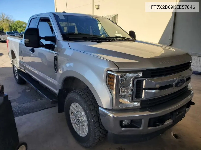 2019 Ford F250 Super Duty VIN: 1FT7X2B69KEE57046 Lot: 40869783