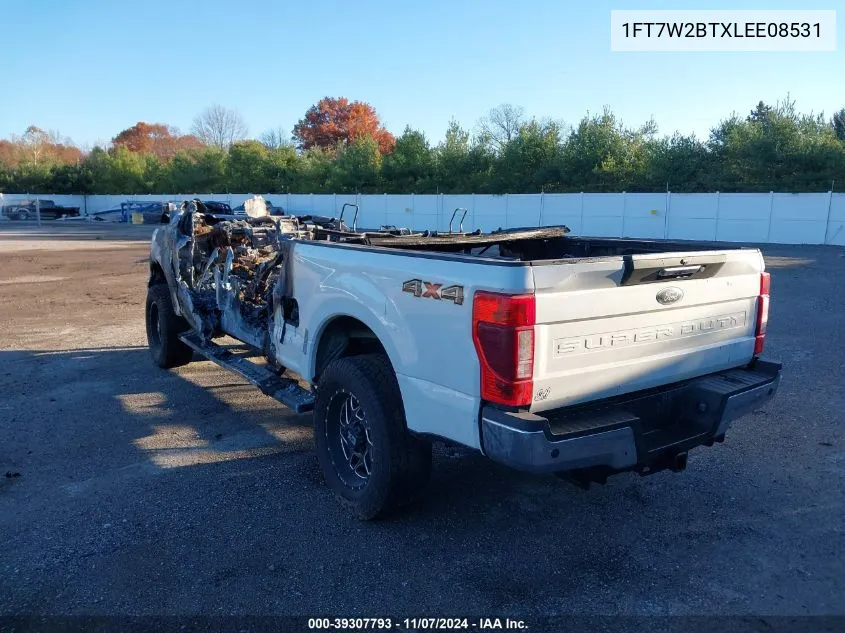 2020 Ford F-250 Lariat VIN: 1FT7W2BTXLEE08531 Lot: 39307793