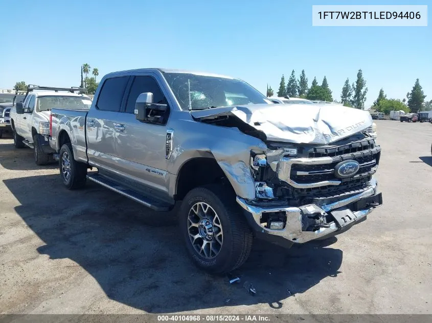 2020 Ford F-250 Lariat VIN: 1FT7W2BT1LED94406 Lot: 40104968