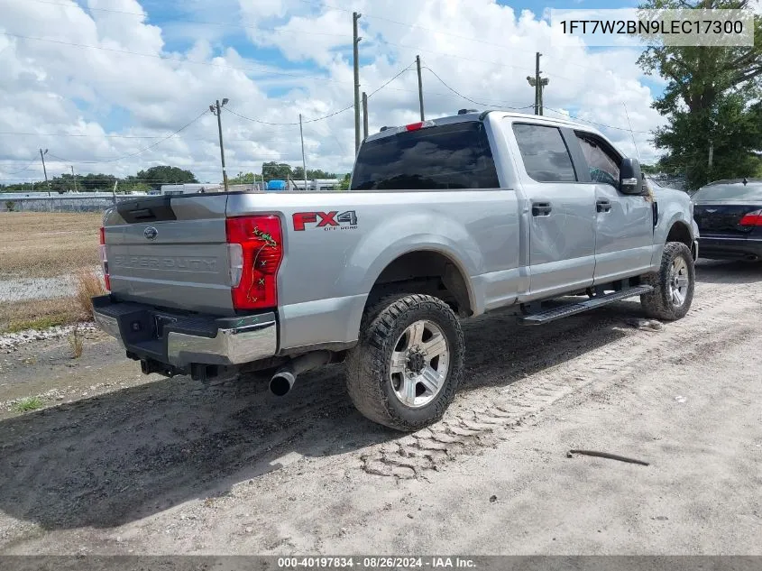 2020 Ford F-250 Xl VIN: 1FT7W2BN9LEC17300 Lot: 40197834