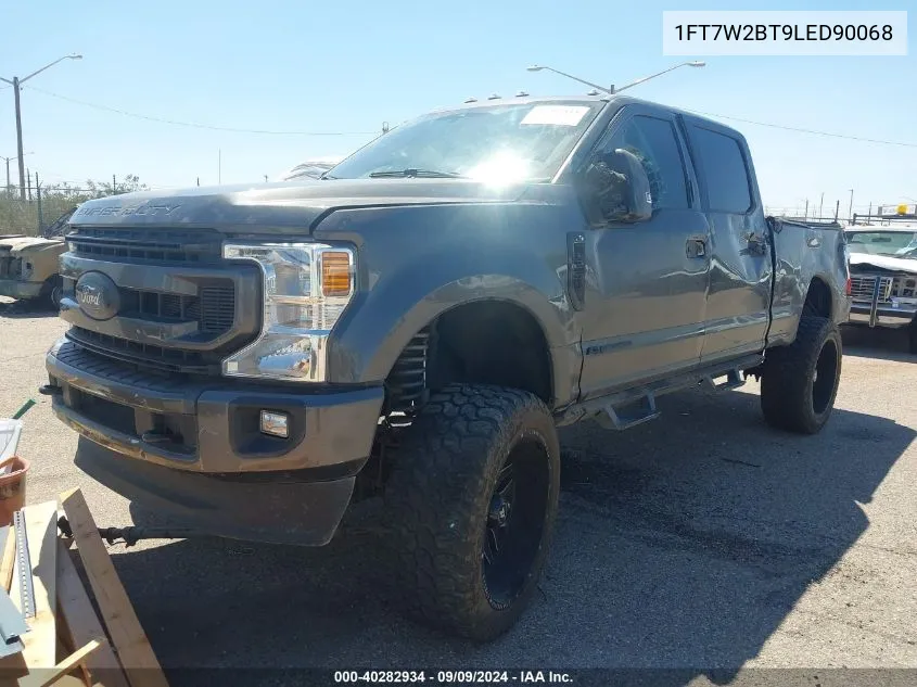 2020 Ford F-250 Xlt VIN: 1FT7W2BT9LED90068 Lot: 40282934