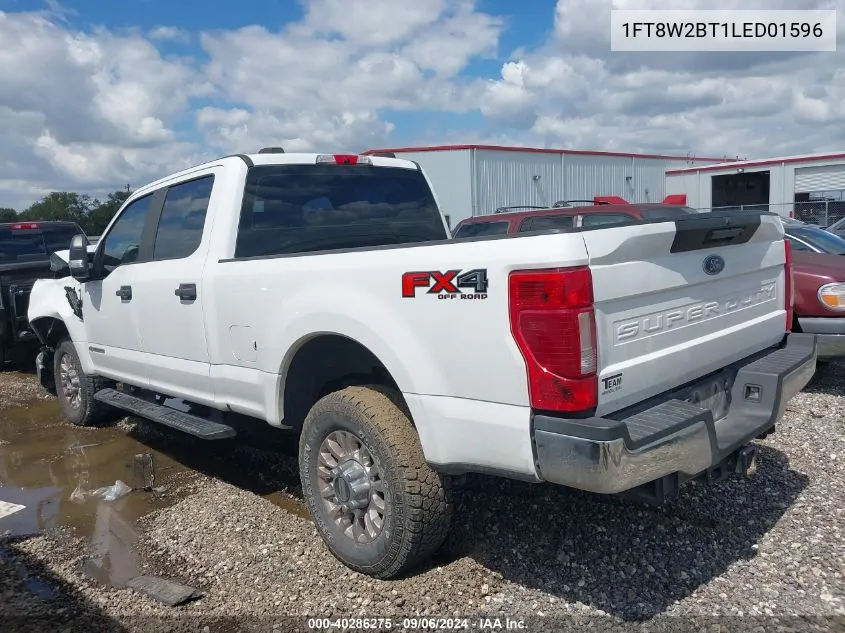 2020 Ford F-250 Xl VIN: 1FT8W2BT1LED01596 Lot: 40286275