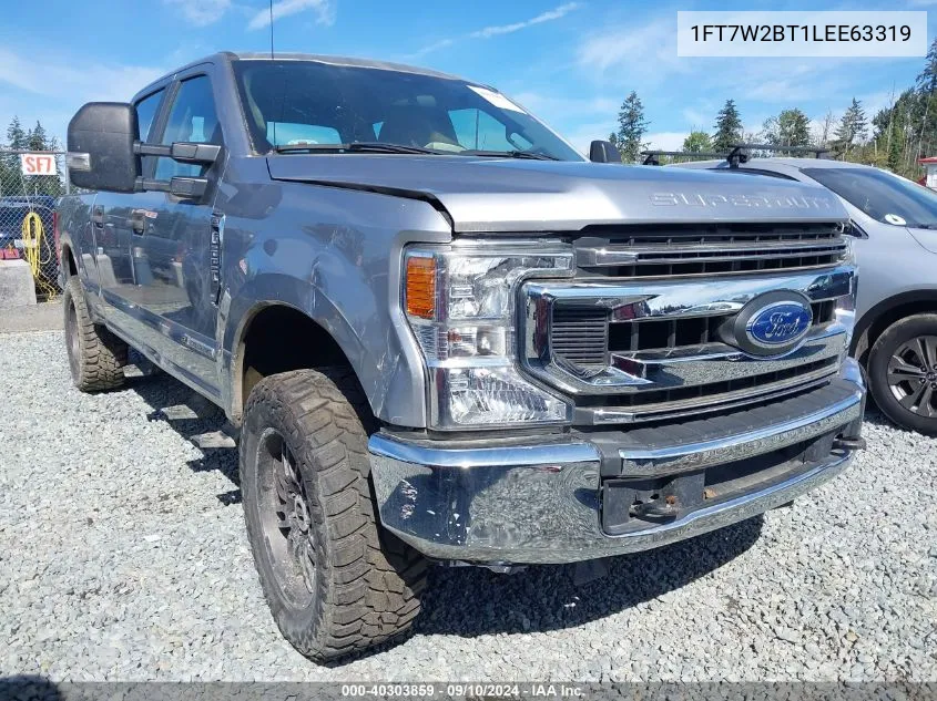 2020 Ford F-250 Xl VIN: 1FT7W2BT1LEE63319 Lot: 40303859