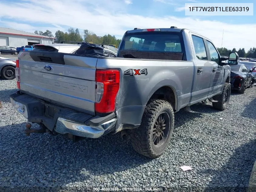 2020 Ford F-250 Xl VIN: 1FT7W2BT1LEE63319 Lot: 40303859