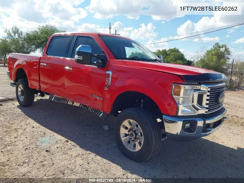 2020 Ford F-250 Xlt VIN: 1FT7W2BT5LEE60262 Lot: 40327749