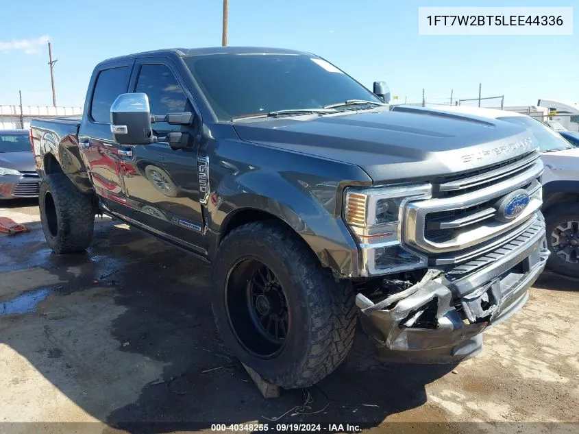 2020 Ford F-250 Platinum VIN: 1FT7W2BT5LEE44336 Lot: 40348255