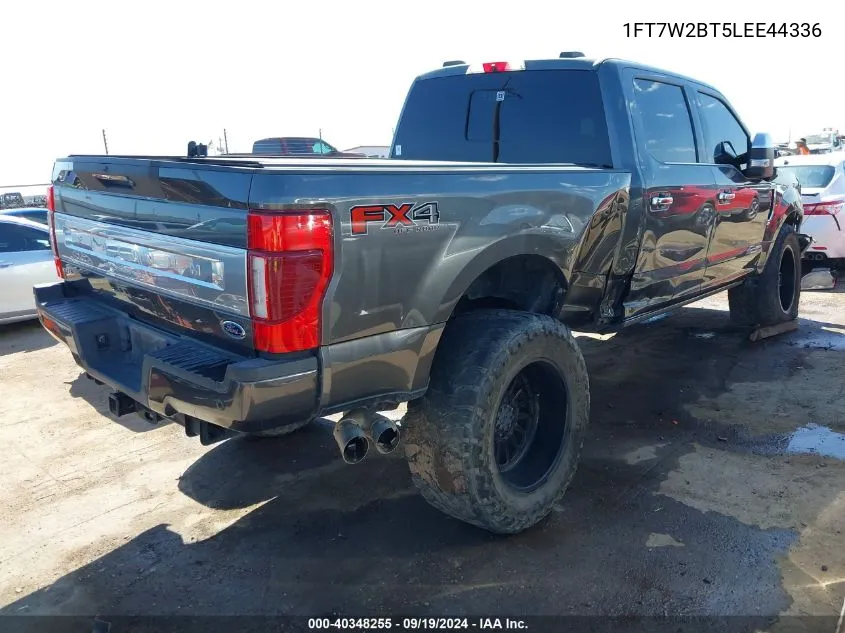 2020 Ford F-250 Platinum VIN: 1FT7W2BT5LEE44336 Lot: 40348255