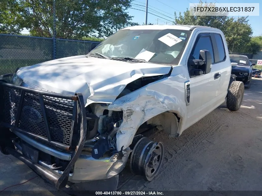 1FD7X2B6XLEC31837 2020 Ford F-250 Xl