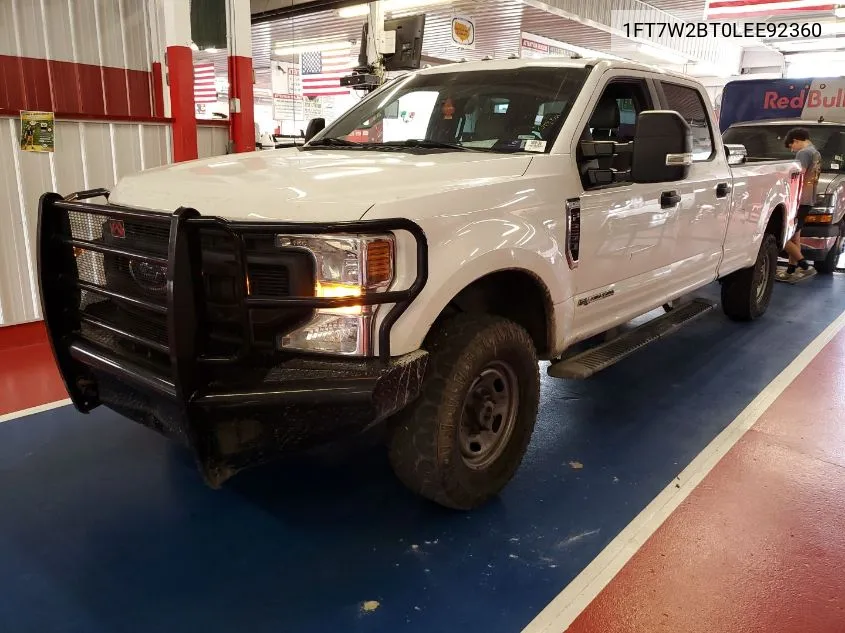 2020 Ford F-250 Xl VIN: 1FT7W2BT0LEE92360 Lot: 40443258