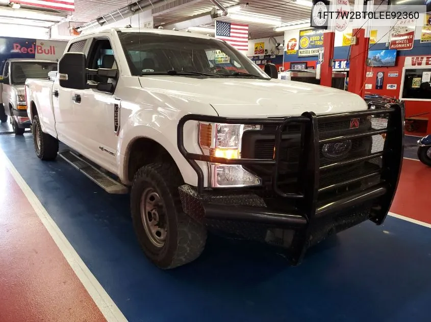 2020 Ford F-250 Xl VIN: 1FT7W2BT0LEE92360 Lot: 40443258