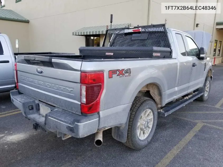 1FT7X2B64LEC48346 2020 Ford F-250 Xlt