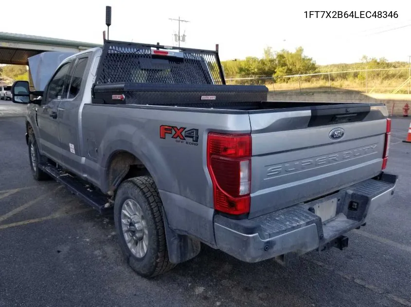 2020 Ford F-250 Xlt VIN: 1FT7X2B64LEC48346 Lot: 40523118