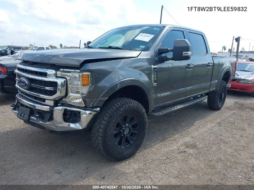 1FT8W2BT9LEE59832 2020 Ford F-250 Lariat