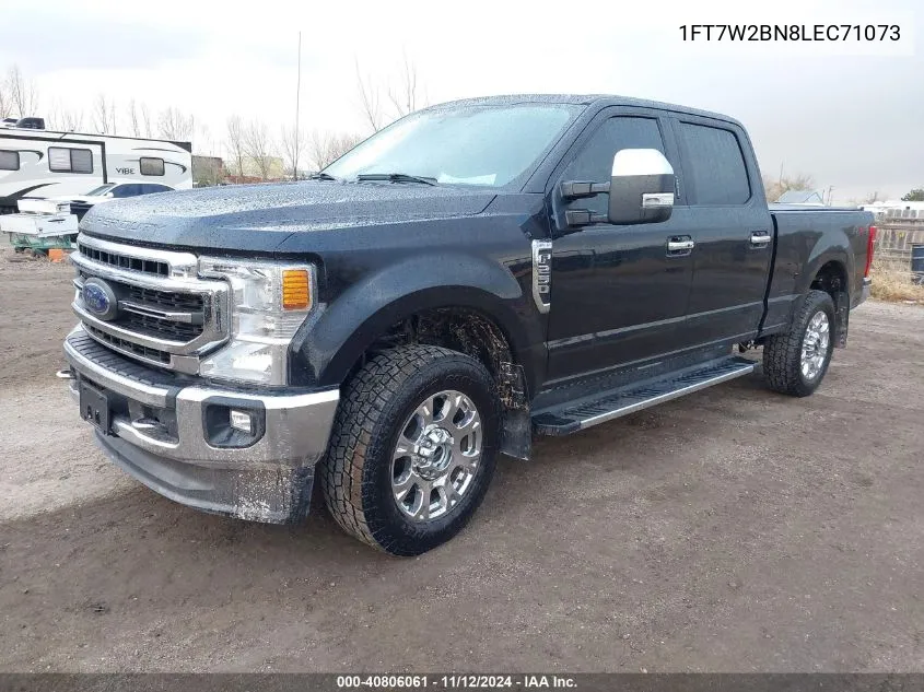 2020 Ford F-250 Lariat VIN: 1FT7W2BN8LEC71073 Lot: 40806061