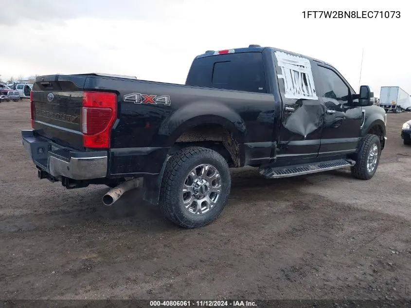 2020 Ford F-250 Lariat VIN: 1FT7W2BN8LEC71073 Lot: 40806061