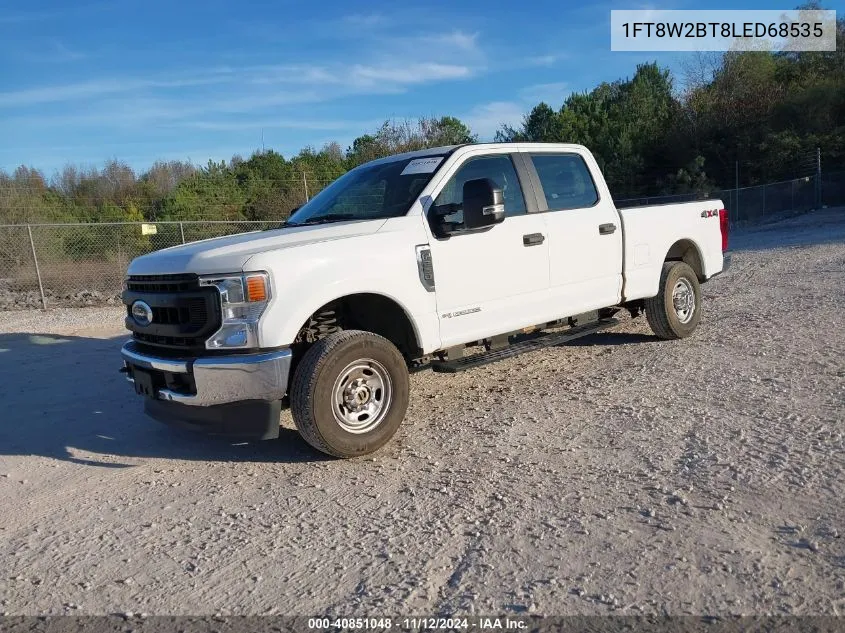 2020 Ford F-250 Xl VIN: 1FT8W2BT8LED68535 Lot: 40851048