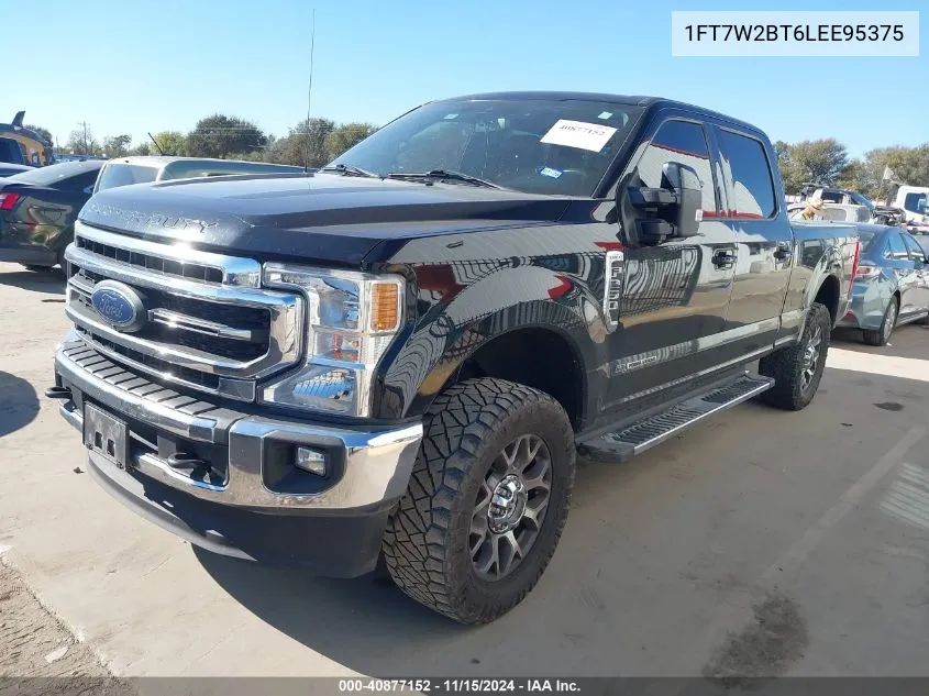 2020 Ford F-250 Lariat VIN: 1FT7W2BT6LEE95375 Lot: 40877152