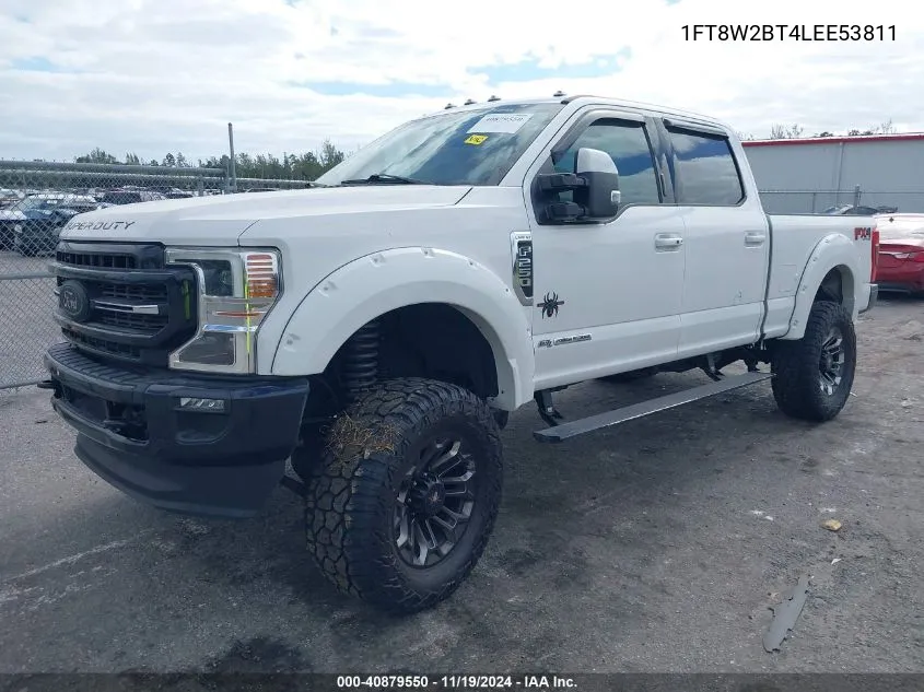 2020 Ford F-250 Lariat VIN: 1FT8W2BT4LEE53811 Lot: 40879550