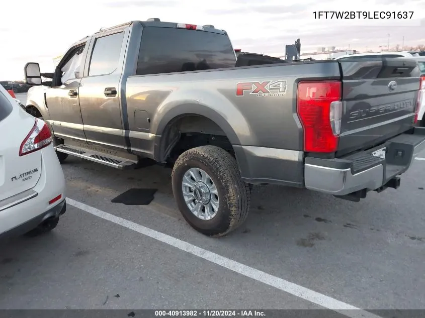 2020 Ford F-250 Xl VIN: 1FT7W2BT9LEC91637 Lot: 40913982