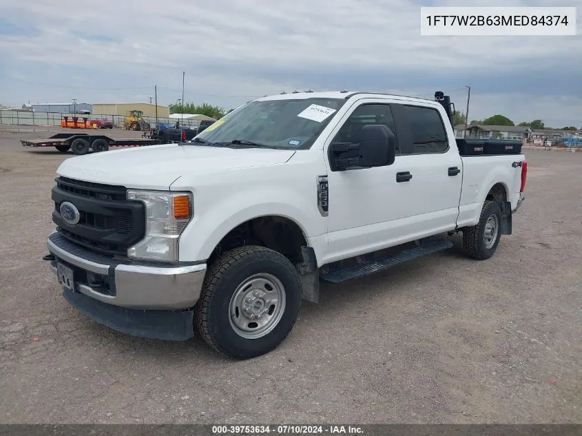 1FT7W2B63MED84374 2021 Ford F-250 Xl