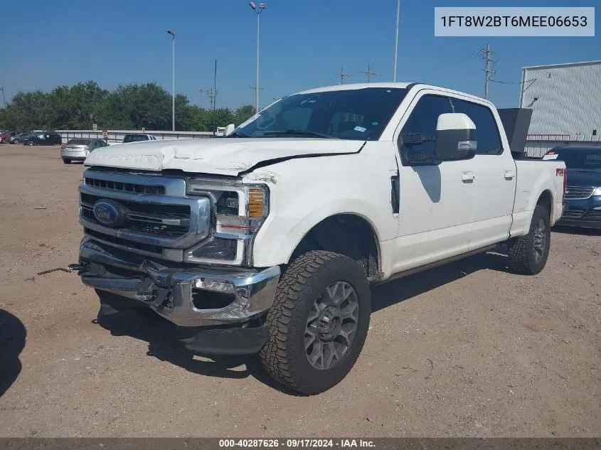 1FT8W2BT6MEE06653 2021 Ford F-250 Lariat