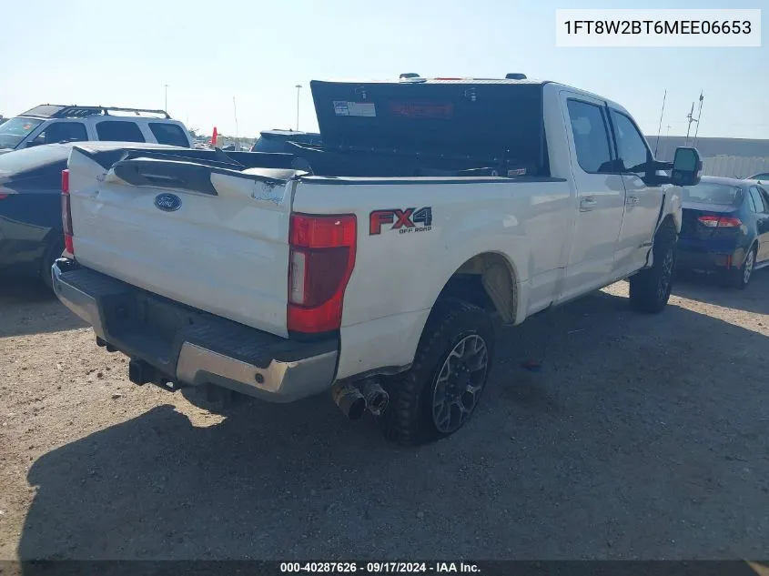 1FT8W2BT6MEE06653 2021 Ford F-250 Lariat