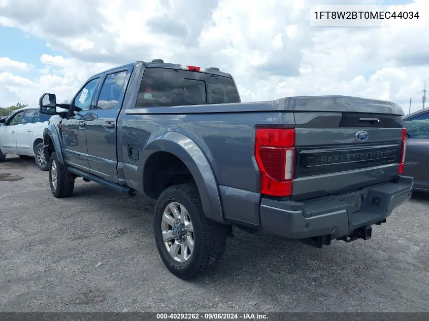 1FT8W2BT0MEC44034 2021 Ford F-250 Lariat