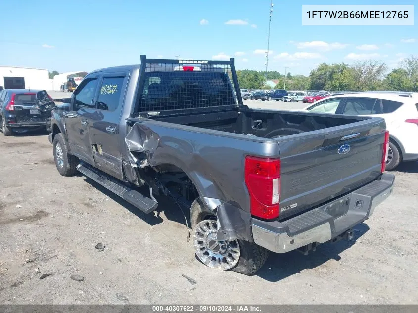 2021 Ford F-250 Xlt VIN: 1FT7W2B66MEE12765 Lot: 40307622