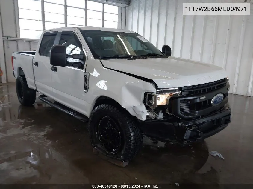 2021 Ford F-250 Xl VIN: 1FT7W2B66MED04971 Lot: 40340120