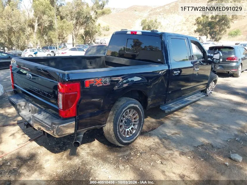 1FT7W2BN0MED91029 2021 Ford F-250 Xlt