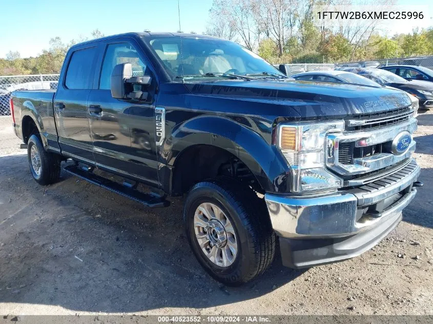 2021 Ford F-250 Xl VIN: 1FT7W2B6XMEC25996 Lot: 40523552