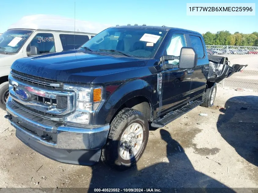 2021 Ford F-250 Xl VIN: 1FT7W2B6XMEC25996 Lot: 40523552