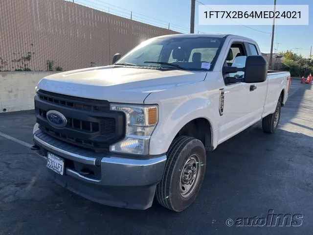 2021 Ford F250 Super Duty VIN: 1FT7X2B64MED24021 Lot: 40926094