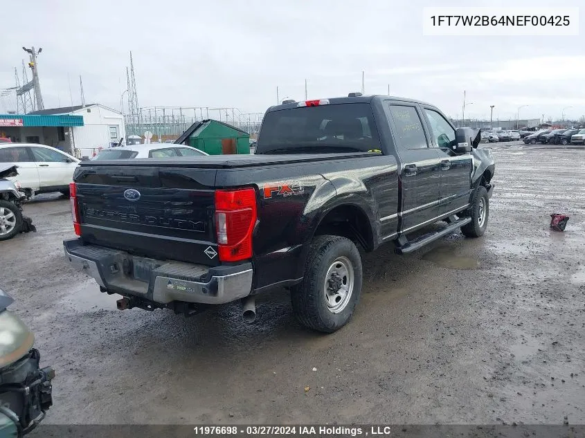 2022 Ford F-250 Xlt VIN: 1FT7W2B64NEF00425 Lot: 11976698