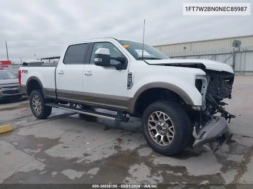 1FT7W2BN0NEC85987 2022 Ford F-250 King Ranch