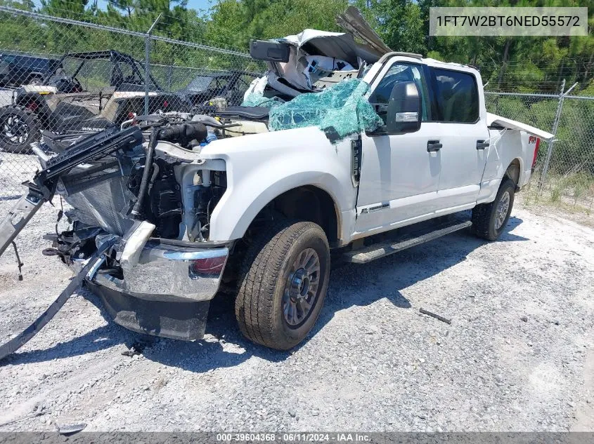 2022 Ford F-250 Xlt VIN: 1FT7W2BT6NED55572 Lot: 39604368