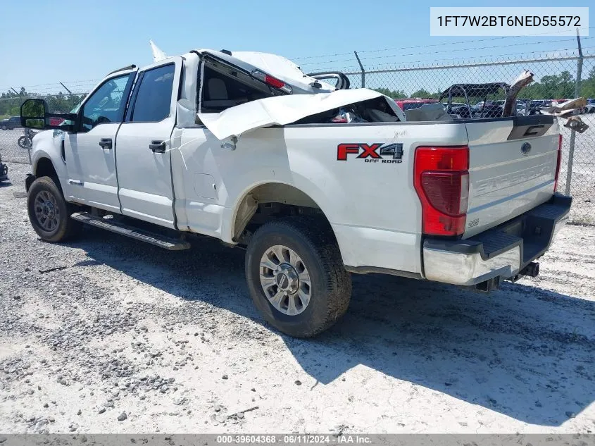 2022 Ford F-250 Xlt VIN: 1FT7W2BT6NED55572 Lot: 39604368