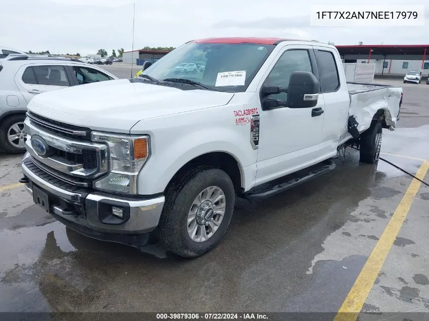 2022 Ford Super Duty F-250 Srw Xlt VIN: 1FT7X2AN7NEE17979 Lot: 39879306