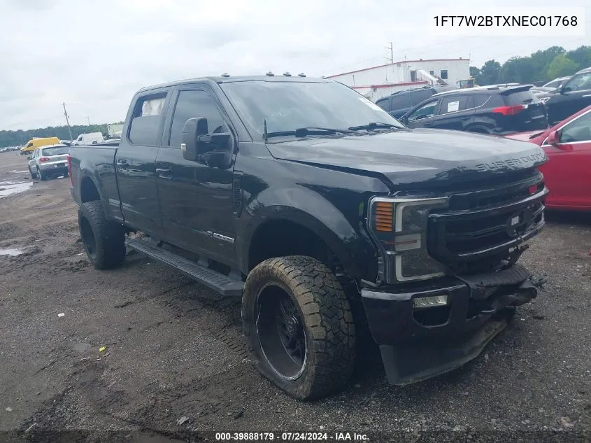 1FT7W2BTXNEC01768 2022 Ford F-250 Lariat