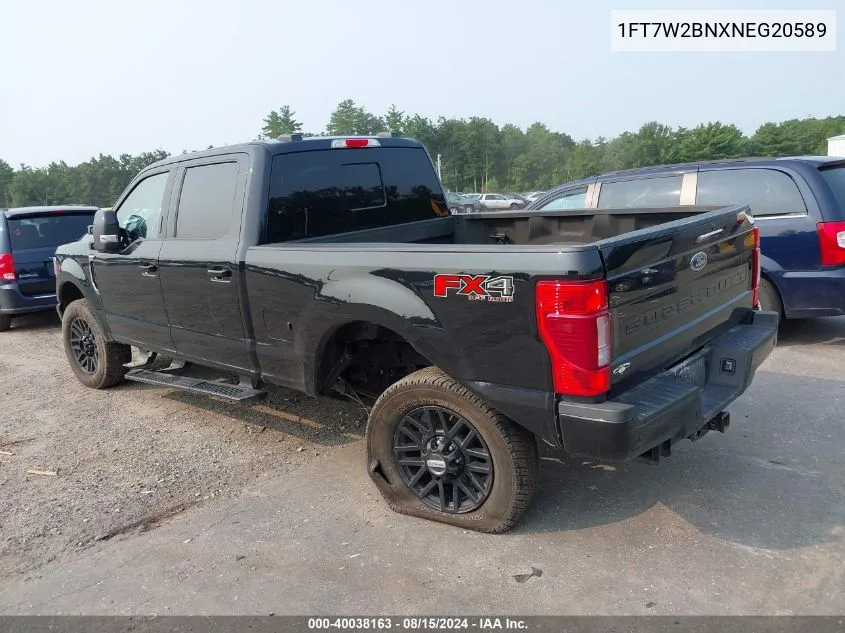 1FT7W2BNXNEG20589 2022 Ford F-250 Lariat