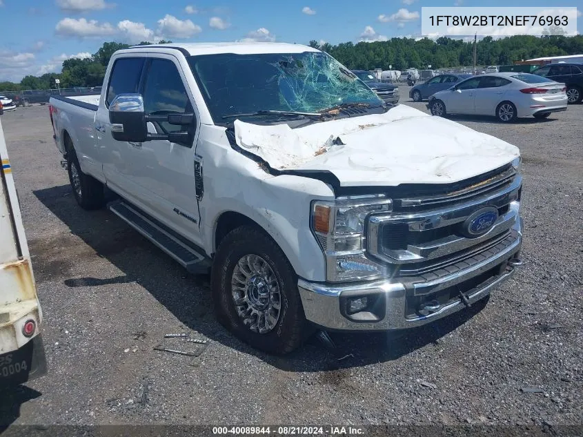 1FT8W2BT2NEF76963 2022 Ford F-250 Xlt