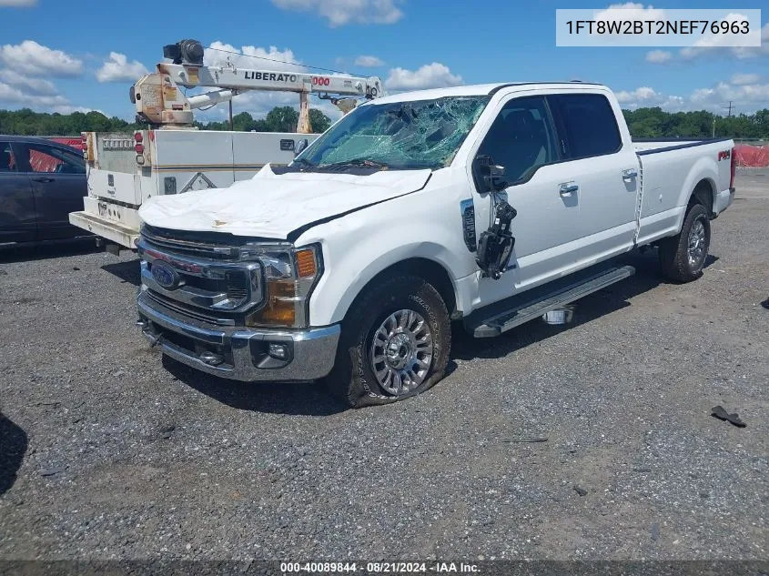 1FT8W2BT2NEF76963 2022 Ford F-250 Xlt