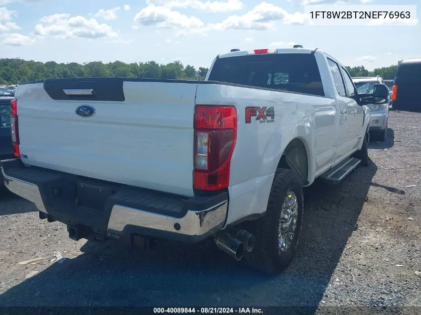 1FT8W2BT2NEF76963 2022 Ford F-250 Xlt