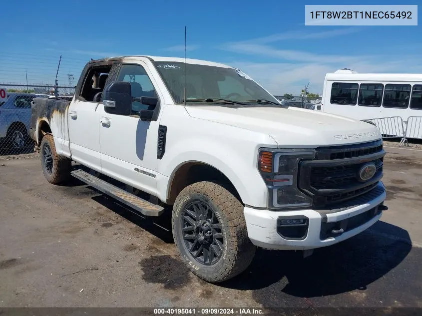 1FT8W2BT1NEC65492 2022 Ford F-250 Lariat